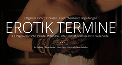 Desktop Screenshot of erotik-termine.com